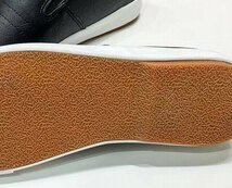 スリッポン　スニーカー　メンズ　メンズシューズ　コンフォート　革靴　PU革　厚底　シンプル　防滑ソール　ブラック25.5cm_画像10
