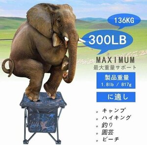 アウトドアチェア 折りたたみ椅子 コンパクト イス キャンプ用 軽量 レジャー