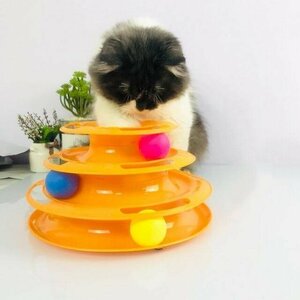  cat supplies ball tower mouse cat for toy .. pet toy cat toy rotation length playing 