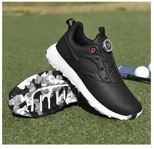 GRF-X31 black 37... slide enduring . water-repellent ventilation strong elasticity . men's golf shoes sport shoes sneakers Fit feeling 36-42 selection 