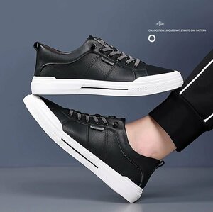 YDX-0313 black /39 new goods sneakers men's original leather running shoes leather shoes walking shoes casual commuting jo silver g38-44 selection 