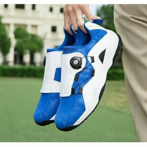 GRF-1079 темно-синий 35 для мужчин и женщин ... скользить выдерживающий . водоотталкивающий "дышит" сильный эластичность . мужской туфли для гольфа спортивная обувь спортивные туфли Fit чувство 35-45 выбор 