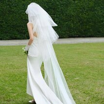 ウェディングドレス　結婚式 花嫁　二次会　ドレス　ブライダル L308 XS-3XL_画像3