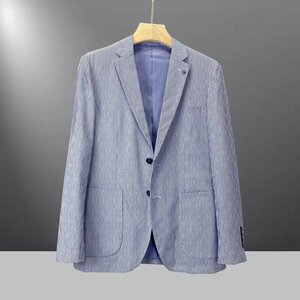 XZ-YD実寸 (52 XL度 )新品 春と夏 . 北欧 高級セレブdesigner* 超スタイリッシュ! 完売 ■ 高品質 メンズ 紳士 ジャケット スーツ