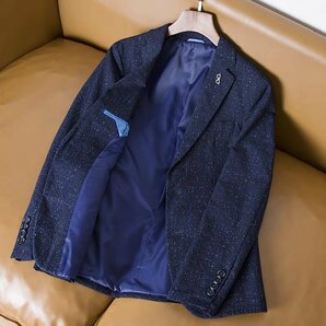 XZ-YJ実寸 (54 XL-2XL度 )新品 春と夏 . 北欧 高級セレブdesigner* 超スタイリッシュ! 完売 ■ 高品質 メンズ 紳士 ジャケット スーツの画像2
