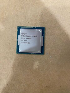 # junk #Intel Core i7-4790 CPU operation not yet verification C469