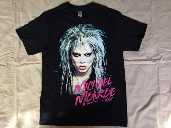 MICHAEL MONROE / マイケル・モンロー NOT FAKIN' IT 2024 JAPAN TOUR Tシャツ Lサイズ