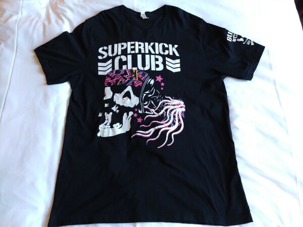 BULLET CLUB / バレットクラブ ヤング・バックス SUPERKICK CLUB Tシャツ XXLサイズ 新日本プロレス