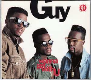 CDシングル　Guy（ガイ） / Wanna Get With U　Teddy Riley　(テディ・ライリー) Aaron Hall　Michael Jackson