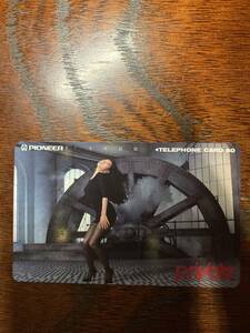  Nakamori Akina телефонная карточка телефонная карточка не использовался не продается Pionee ②