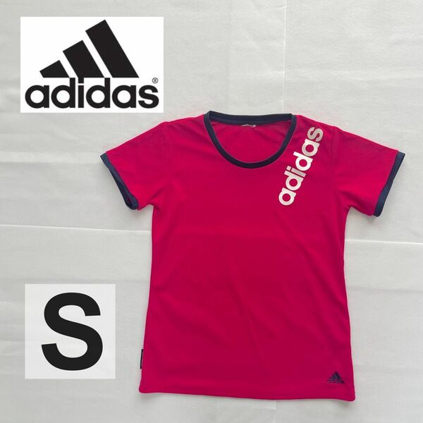 アディダス adidas レディース　Sサイズ　半袖　Tシャツ　トレーニング　ウェア　ジム　ヨガ　スポーツ