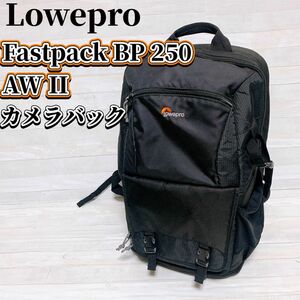 Lowepro Fastpack BP 250 AW II カメラバッグ ロープロ リュック ナイロン ブラック