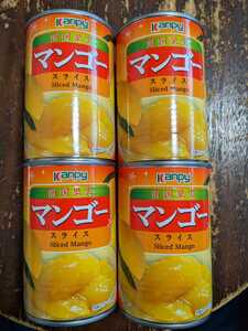 1 can 150 jpy.! summarize including in a package none . I'm sorry. can pi-* mango slice canned goods 425g×4 can 