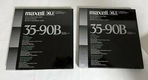 未開封　オープンリールテープ　マクセル　maxell UD XLⅠ 35-90B 　2個セット　送料無料