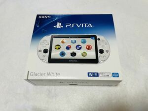 ☆新品同様 本体未使用 ☆PlayStation Vita PCH-2000 ZA22 グレイシャーホワイト Wi-Fiモデル PS VITA ソニー 