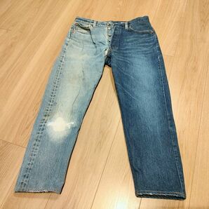 MADE by Sunny side up サニーサイドアップ リメイクジーンズ サイズS 再構築 levi's EDWIN