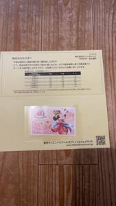 東京ディズニーリゾート 株主用パスポート 