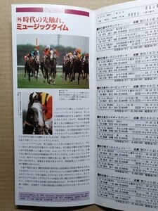 競馬 JRA レープロ970511新潟大賞典 マイヨジョンヌ /Yミュージックタイム Uタイキフォーチュン Sシーキングザパール ブレーブテンダー