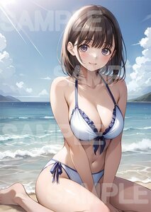 【高画質・光沢紙】ラブプラス 姉ヶ崎寧々 同人 アートポスター A4 ★即決で＋２枚！★ No.2360