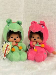 新品　モンチッチ モンチ monchhichi monchichi サイズ　S RODY×モンチッチ コラボ　ピンク