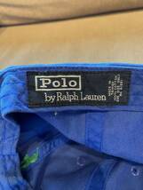 POLO Ralph Lauren ポロラルフローレン cap キャップ 帽子 Blue ブルー 青_画像6