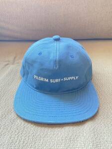 pilgrim surf supplyピルグリムサーフサプライ beams ビームス cap キャップ ブルー 帽子