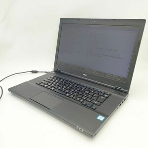 ★AC付き/良品/SSD256GB搭載★ NEC VersaPro PC-VK24MXZGT [Core i5 6300U 4GB 256GB 15.6インチ OSなし] 中古 ノートパソコン (6261)