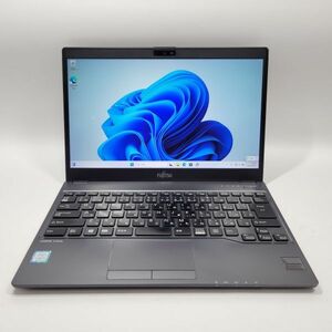 ★すぐに使える★ 富士通 LIFEBOOK U938/S [Core i5 8350U 8GB 256GB 13.3インチ Windows11 Pro] 中古 ノートパソコン (2191)