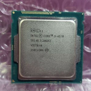 Intel Core i5-4570 動作確認済み デスクトップから抜き取り品 送料230円の画像1