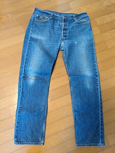 GUATEMALA製 00年代 Levi's 501 ビンテージ デニム 38×36 刻印324 MADE IN GUATEMALA 00s