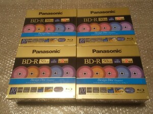 録画用BD-R DL 2倍速 10枚 デザインディスク クリーニングクロス付き LM-BR50S10EN