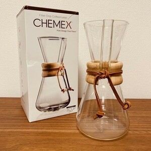 ケメックス CHEMEX コーヒーメーカー 3カップ 3杯用 新品 CM-1C 新生活 未使用品 並行輸入品