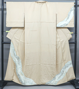 《京都一輝堂》【着物】 訪問着 葉文様 身丈約160cm 裄丈約65cm 23Z-2865