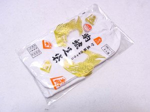 《京都一輝堂》【着物】 和装小物 足袋 高級白キャラコ 24cm 4枚コハゼ ネル裏 R6W-288