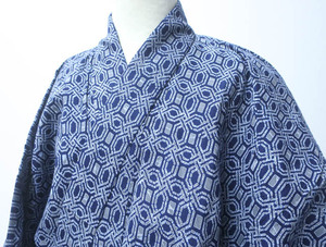 { Kyoto one shining .}[ kimono ] yukata men's . what . writing length approximately 150.5cm sleeve length approximately 72cm 24Z-1314