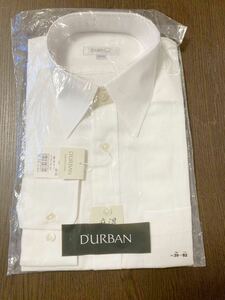 未使用◆D'URBAN/ダーバン 麻混 高級ワイシャツ 39-82 長袖◆ビジネスシャツ ドレスシャツ◆送料¥520