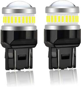 TORIBIO T20 LED (W21/5W 7443) T20 ダブル球 バルブ テールランプ ブレーキランプ 車検対応 SM