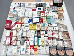 [ large amount ] cigarettes empty box package . summarize Showa Retro abroad cigarettes sightseeing cigarettes limited goods etc. various present condition goods collection goods (HA063)