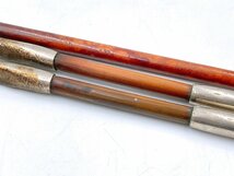 村田刻印 キセル 3本セット 煙管 喫煙具 時代物/ 現状品 コレクション品 ジャンク品（HM092）_画像8