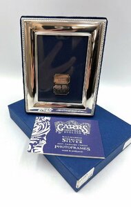 未使用 CARRS カーズ 『英国製』 STERLING SILVER 写真立て フォトスタンド 【AM052】