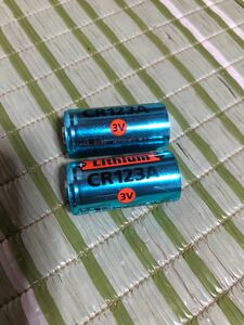CR123A リチウム電池 乾電池 3V カメラ用 maxell ２個