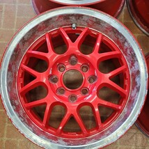 RACING　HART　15インチ　6.5J+43　4H-100/114.3　マルチ　中古_画像4