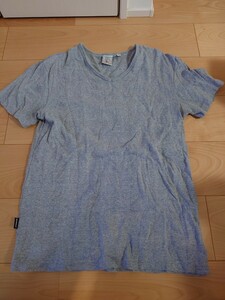 送料無料 AVIREX XL サイズ 半袖 シャツ Tシャツ グレー デイリー ミリタリー シャツ 軍 美品 着心地抜群 アヴィレックス