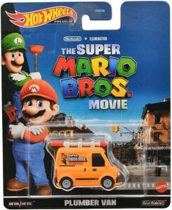  Mattel Hot Wheels The * Super Mario Brothers * Movie p llama -* van minicar Hot Wheels THE SUPER MARIO BROS. MOVIE