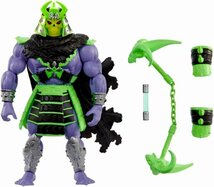 マテル タートルズ x マスターズオブザユニバース スケルター フィギュア MATTEL TURTLES OF GRAYSKULL SKELETOR MOTU x TMNT_画像2