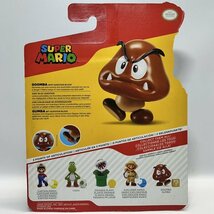 任天堂 スーパーマリオ クリボー フィギュア WORLD OF Nintendo SUPER MARIO GOOMBA with QUESTION BLOCK_画像2