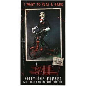 ネカ ソウ ビリー フィギュア NECA SAW BILLY THE PUPPET 12インチフィギュア ホラー映画 アメトイ