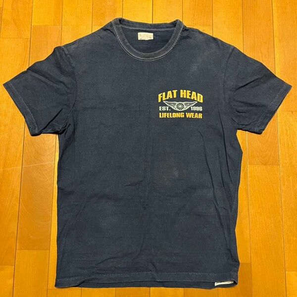 少し値下げしました。THE FLAT HEAD ザフラッドヘッド Tシャツ