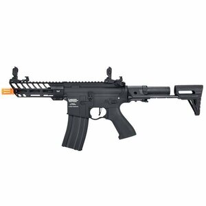  electric gun Lancer Tactical LT-29en four sa-MOD PDW black 