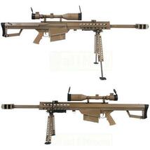 電動ガン SNOW WOLF バレットM82A1 CQB 電動 スコープ&バイポット付 FDE_画像3